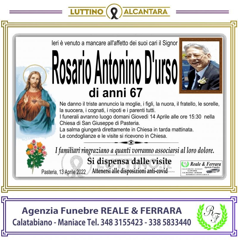 Rosario Antonino  D'Urso